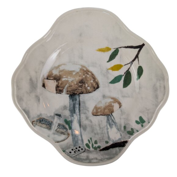 Anthropologie Rebecca Rebouche Curious Deciduous | Set of 4 Salad/Dessert Plates - Picture 5 of 10